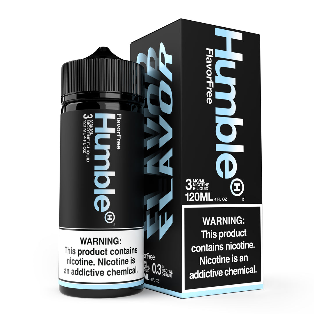 Flavor Free 120ml E-liquid Humble Juice Co. Flavor Free 120ml E-liquid Humble Juice Co.