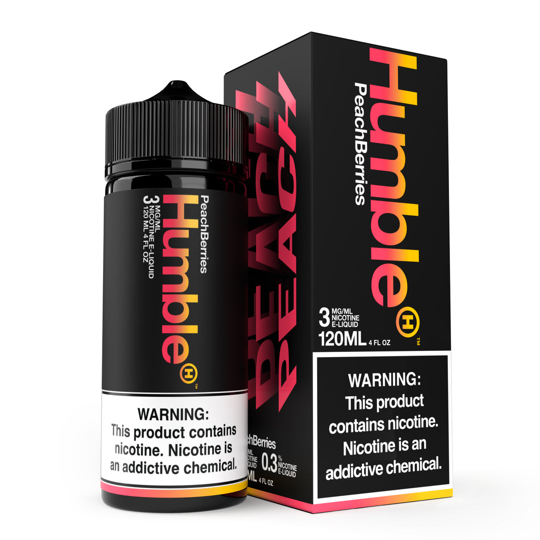 Peach Pleasure (Peach Berries) 120ml E-liquid Humble Juice Co. Peach Pleasure (Peach Berries) 120ml E-liquid Humble Juice Co.